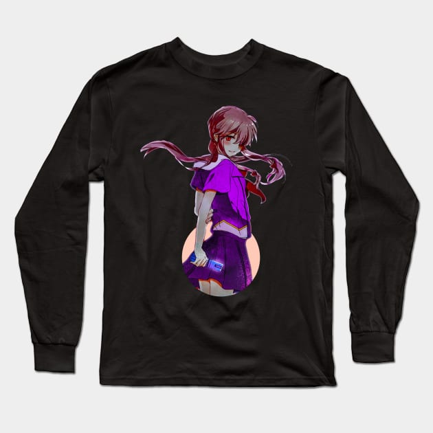 future diary cosplay Long Sleeve T-Shirt by Sparkledoom